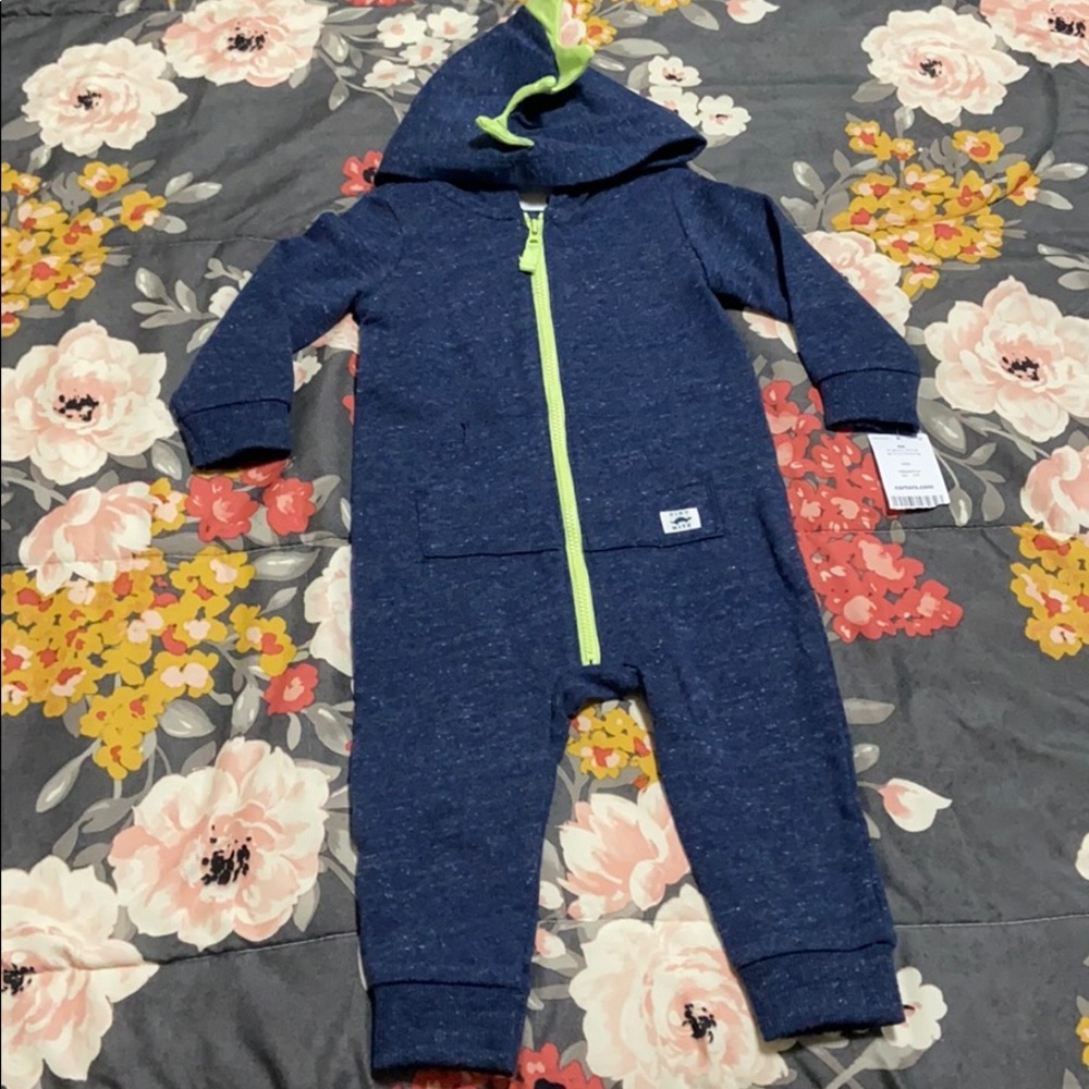 NWT Carter’s Dinosaur Jumpsuit